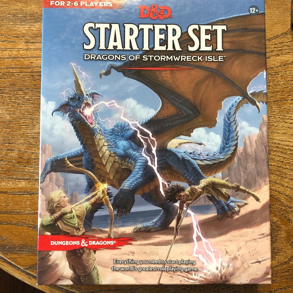 Dungeons & Dragons Starter Set - Dragons of Stormwreck Isle (Blue)